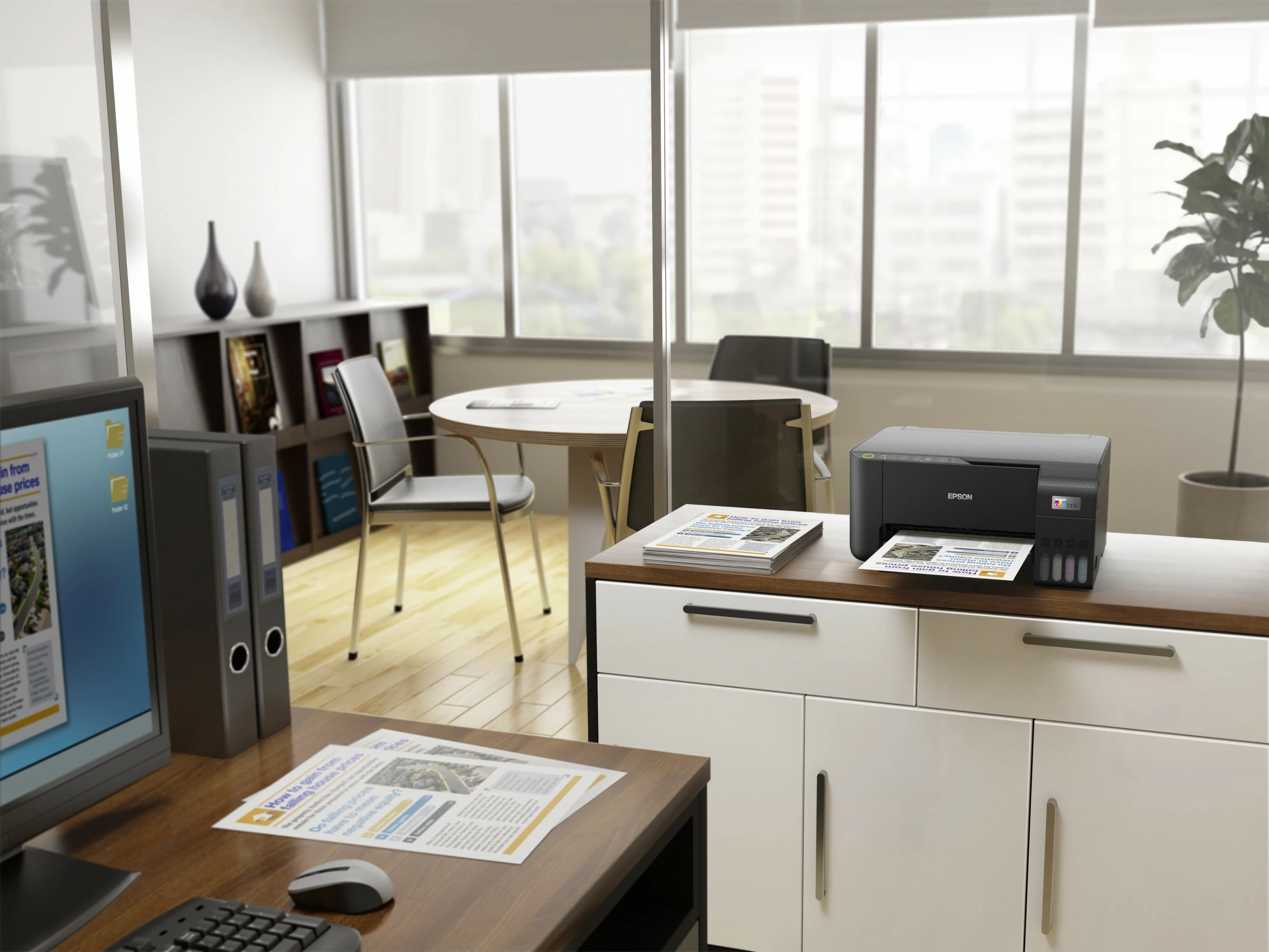 Printer multifunksional Epson EcoTank ET-2815, Wi-Fi, A4, i zi