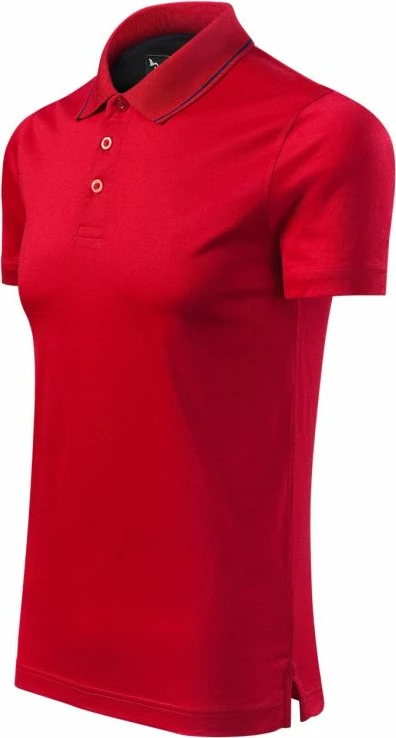Fanellë polo për meshkuj Malfini, e kuqe
