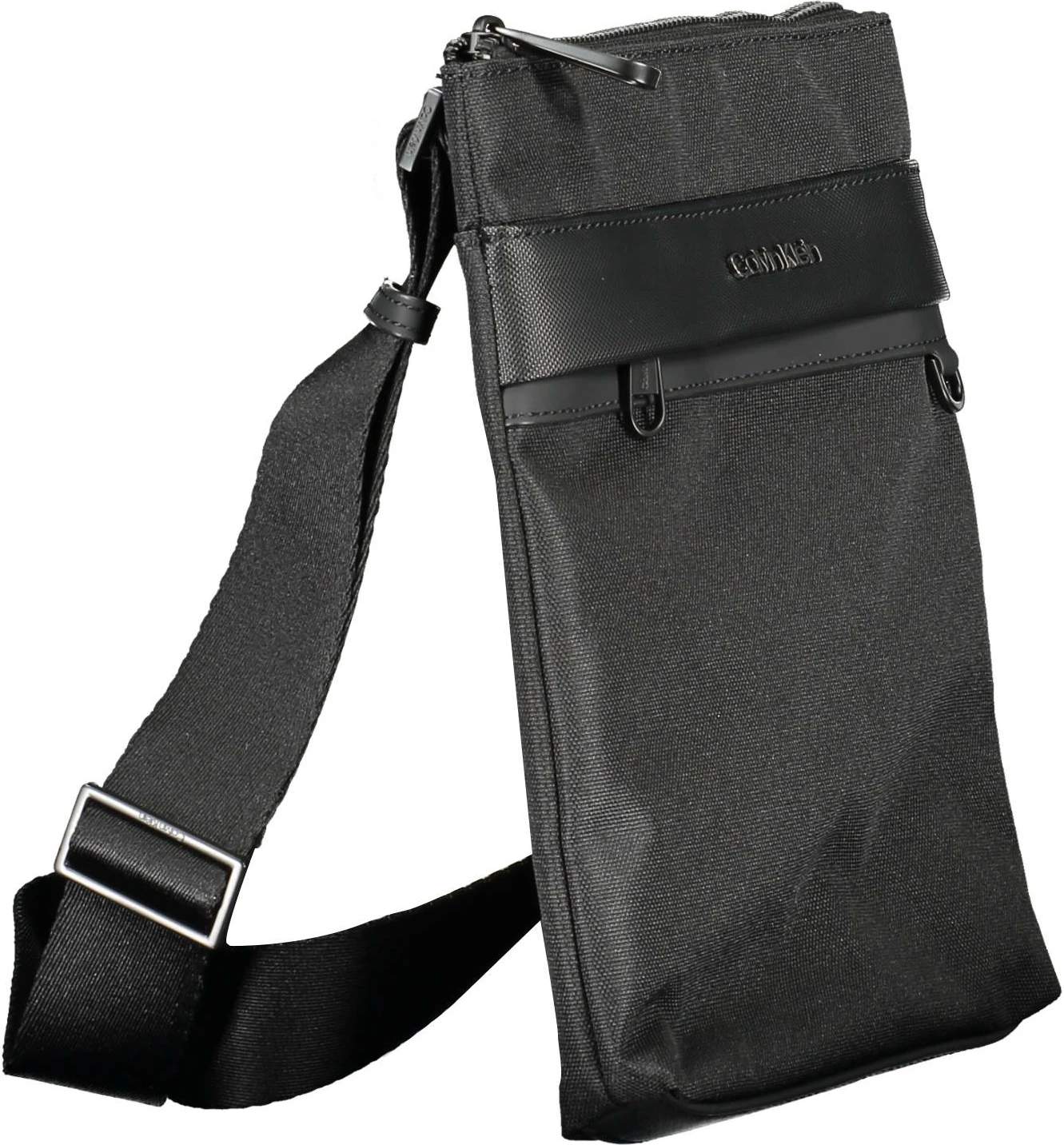 Çantë krahu për meshkuj Calvin Klein, e zezë