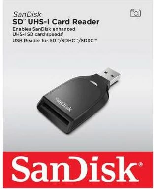 Lexues karte SD SanDisk SDDR-C531-GNANN, USB-A 3.0, UHS-I, deri 170MB/s, i zi