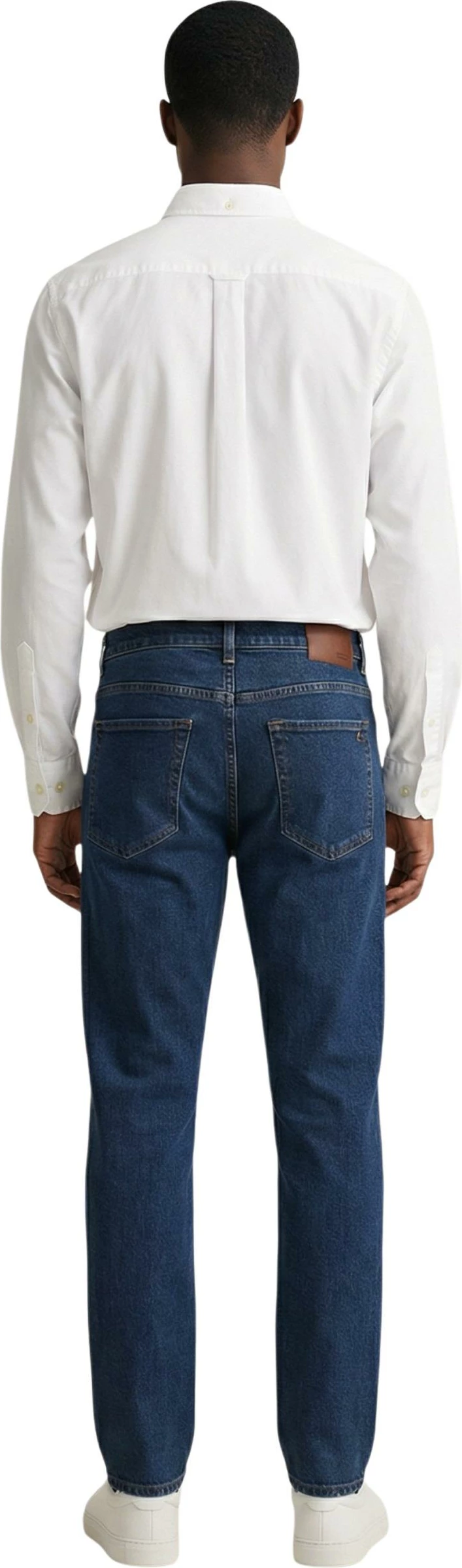 Këmishë për meshkuj Gant REG Classic Poplin 2601.3000100, e bardhë [Madhësia: L]