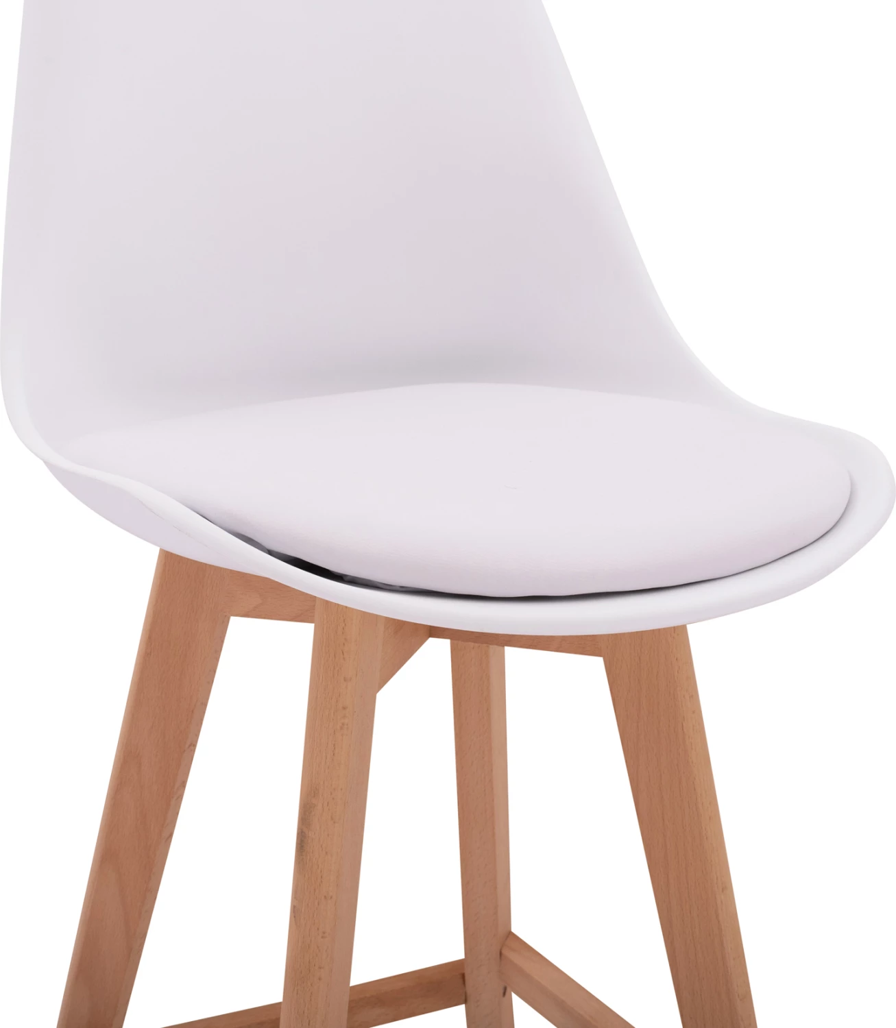 Karrige për bar Vegas FH8000.11, e bardhë, 48x58x105 cm, set prej 4 copash