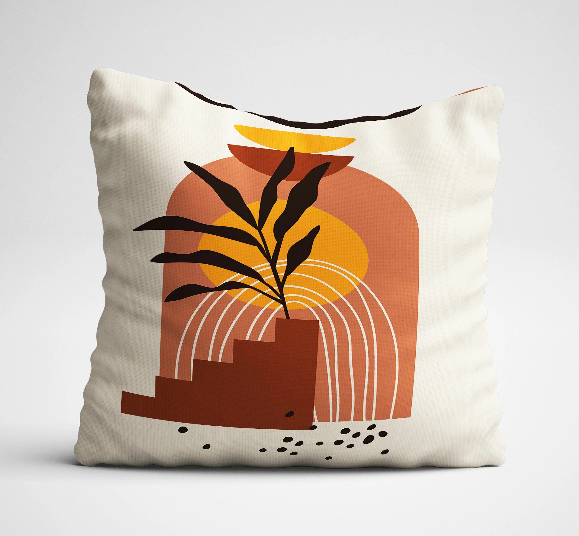 Set jastëkësh dekorativ (4 copë), dizajn Aberto, ASR-plw4 - 12