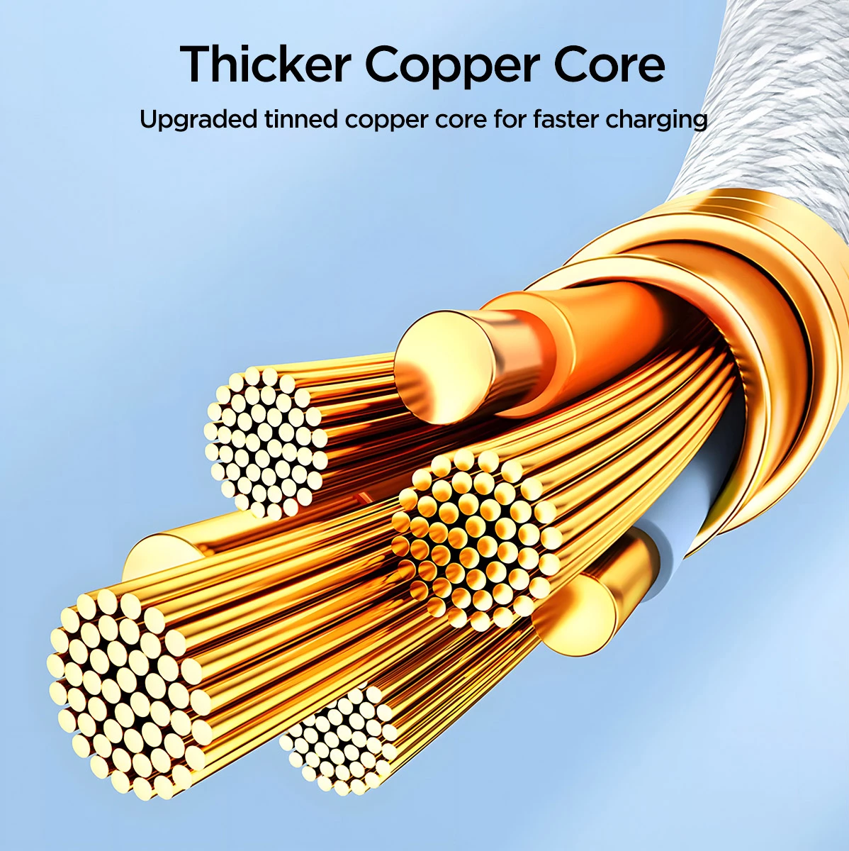 Kabllo USB-C/USB-C Joyroom Ben Series S-A45, 1m, 60W, Bardhë