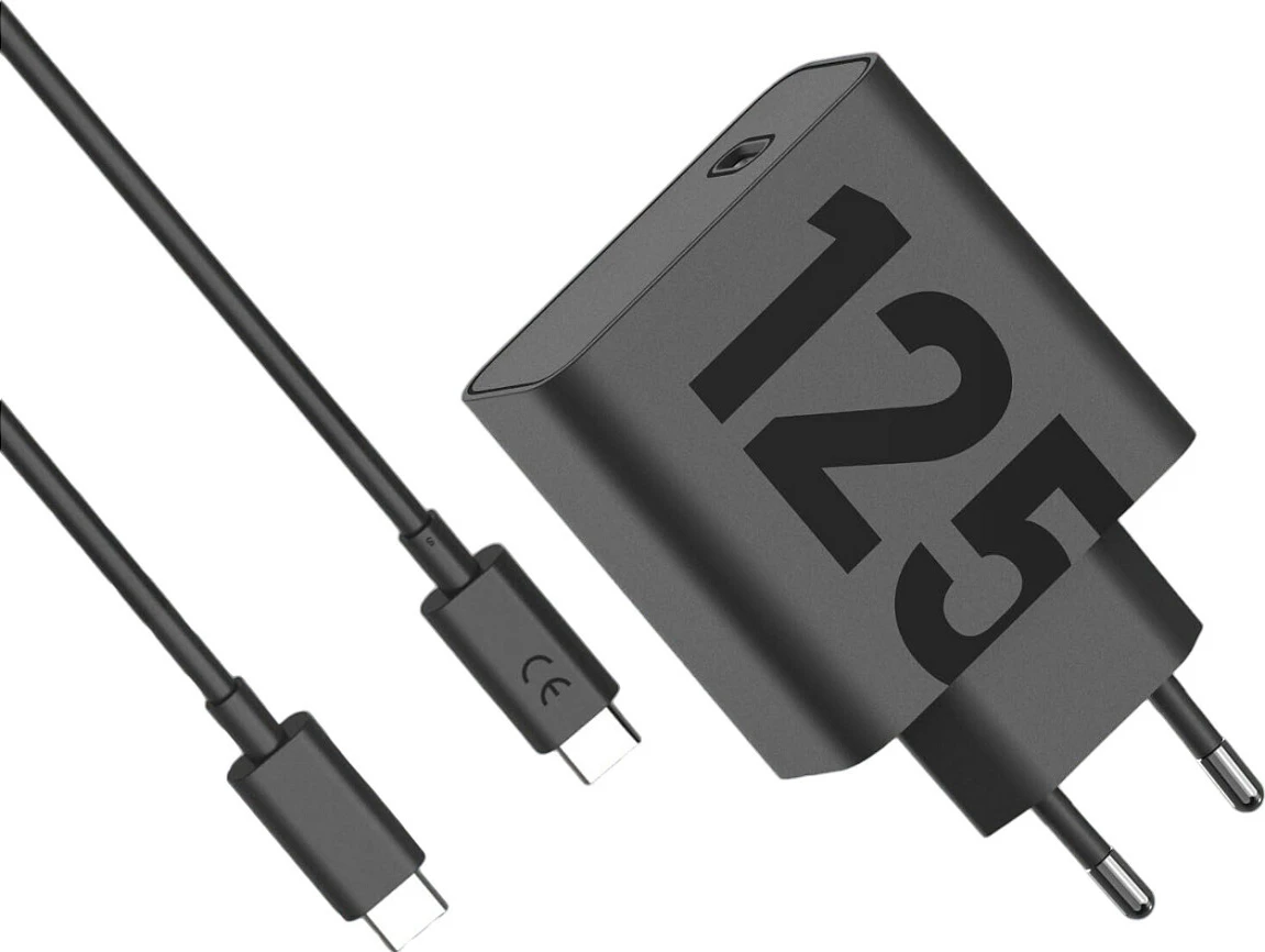 Karikues muri Motorola SJMC1252, USB-C 125W, me kabllo USB-C 1m, i zi