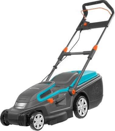 Kositëse bari elektrike Gardena PowerMax 1800/42 1800W 42 cm 45 l pa vetë-shtytje gri/turkeze
