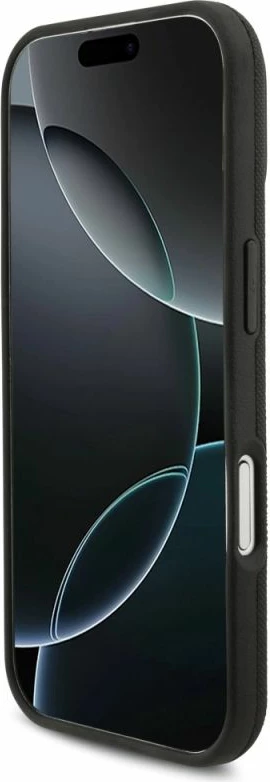Kapak telefoni BMW M FW Metal Logo MagSafe për iPhone 17, i zi