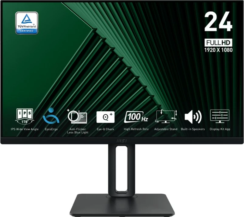 Monitor MSI PRO MP245PG 24 IPS FHD 100Hz i zi