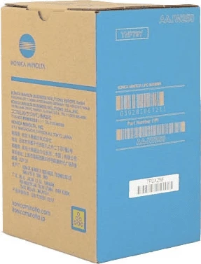 Toner, Konica Minolta, TNP79Y / AAJW250, rendiment 9000 faqe, standard, e verdhë
