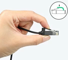 Kabllo rrjeti Ugreen RJ45 Cat 6A UTP, 2m, e zezë