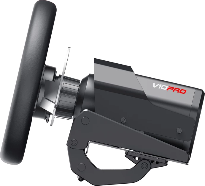 Set timon garash për lojëra, PXN, V10 Ultra, direct drive 3.2 Nm, timon D 270 mm me 17 butona dhe paddles, 2 pedale Hall, USB, për PC/PS4/Xbox One/Xbox Series X|S