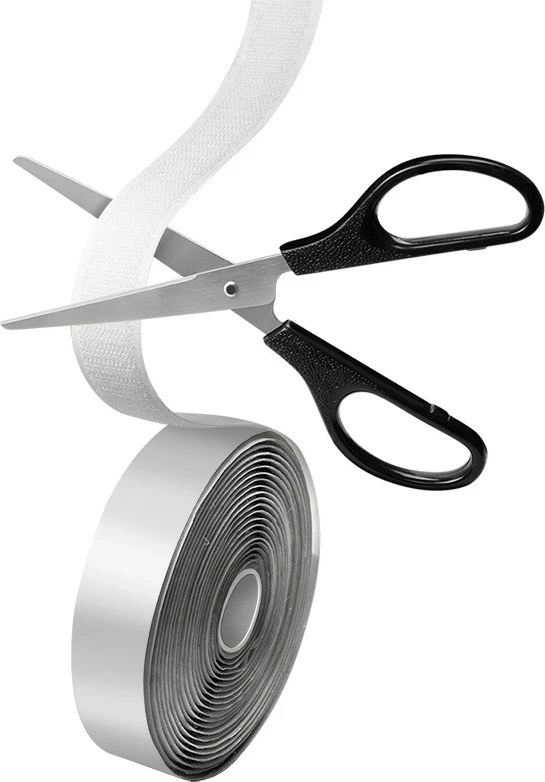 Organizues kabllosh Logilink rzep vetëngjitës 5m x 25mm, bardhë