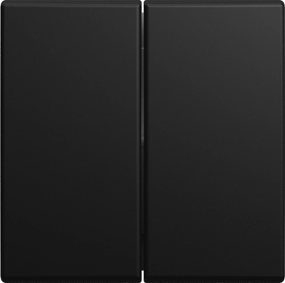 Maskë ndërprerësi Busch-Jaeger 2CKA001731A4040, 55x55 mm, IP20, e zezë