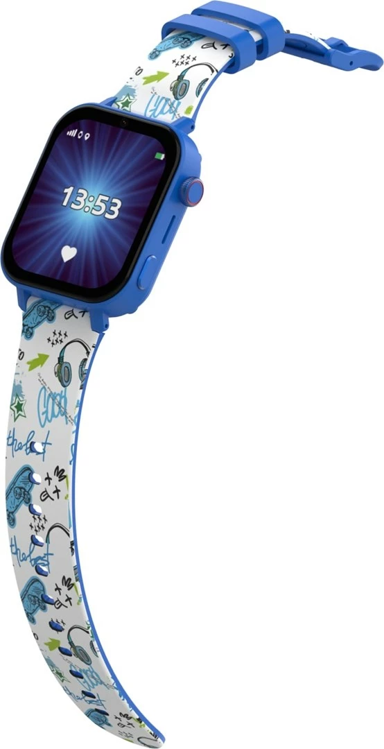 Smartwatch KIDI KiDiZ Connect për fëmijë, Blu