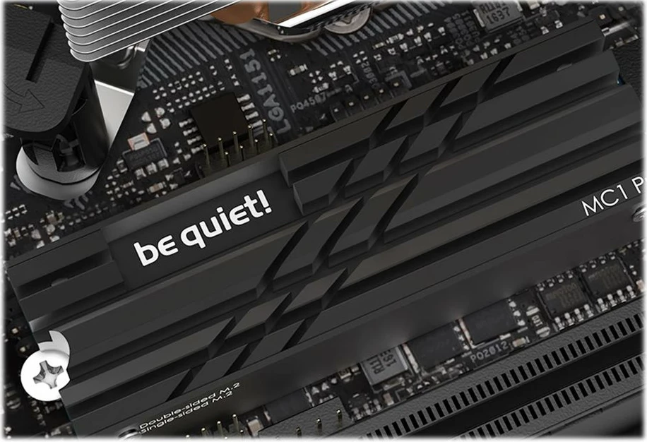 Ftohës për M.2 Be Quiet! MC1 Pro - E zezë