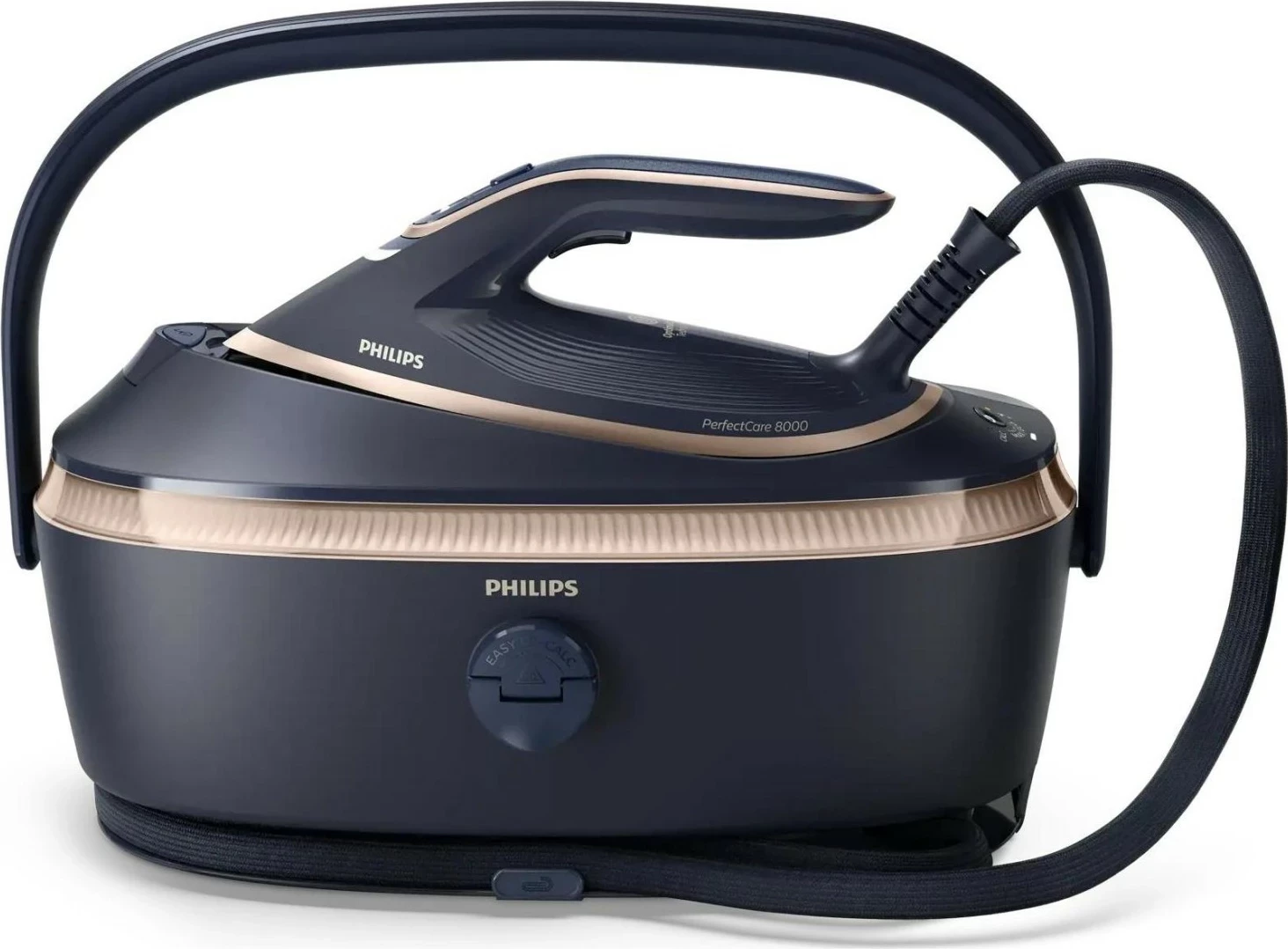 Hekur me gjenerator avulli Philips PerfectCare 8000 PSG8300/20, 3120W, depo 1.4L, SteamGlide Elite, granat