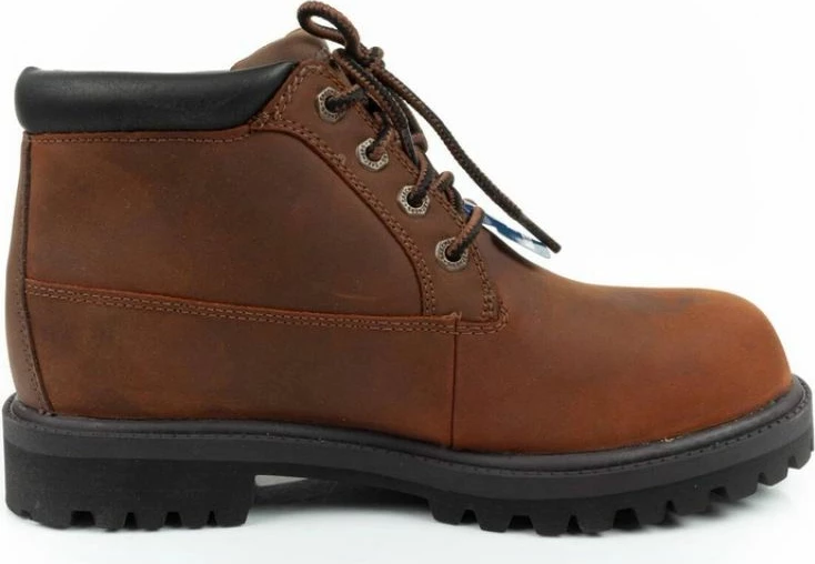 Këpucë për meshkuj Skechers, kafe