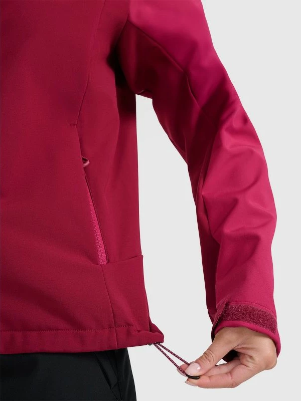 Jakne softshell për femra 4F, e kuqe [Madhësia: S]