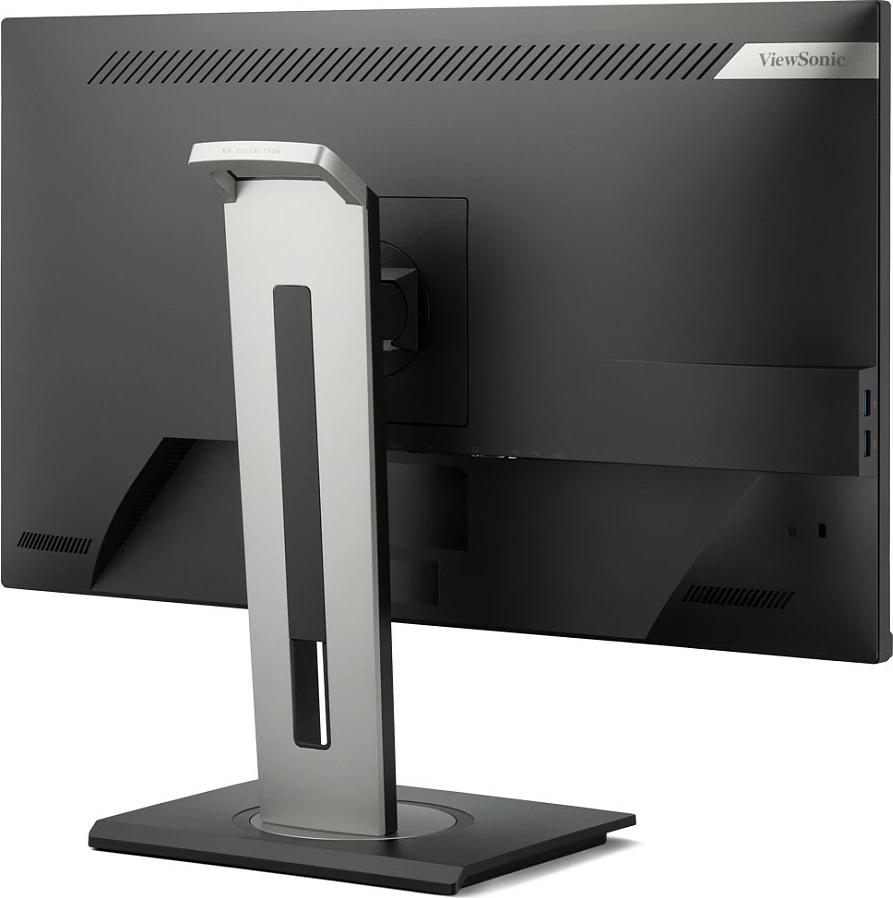 Monitor ViewSonic VG2748A-2K, 27" IPS QHD 2560x1440, ergonomik, USB hub, altoparlantë, i zi