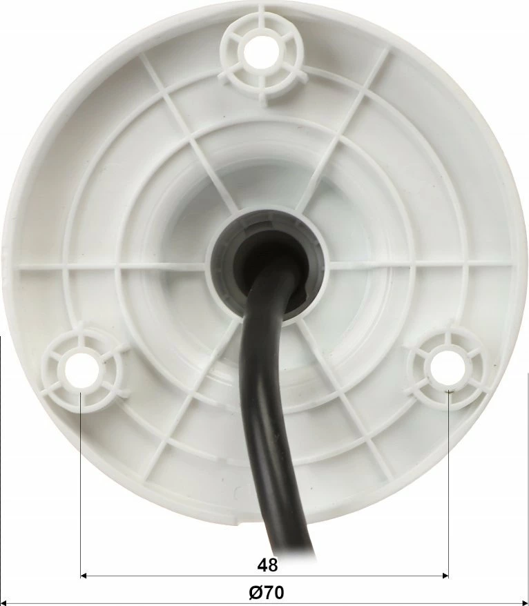 Kamerë sigurie Dahua HAC-HFW1500CL-IL-A-0360B-S2 5MP 3.6mm 4w1 IP67 me mikrofon, bardhë/zezë