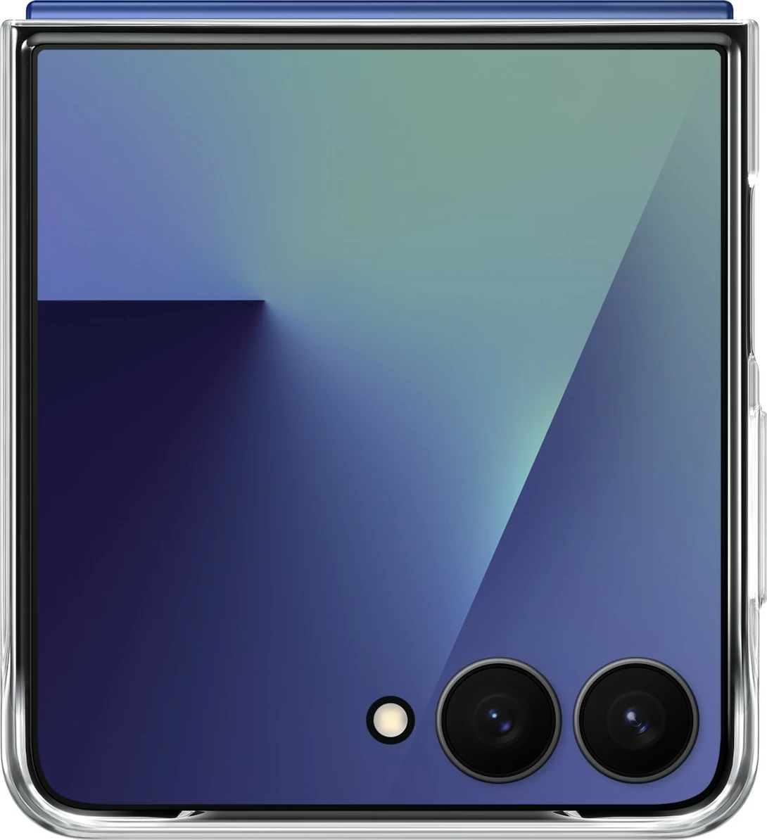 Mbështjellës Samsung Clear Case për Galaxy Flip7, transparent