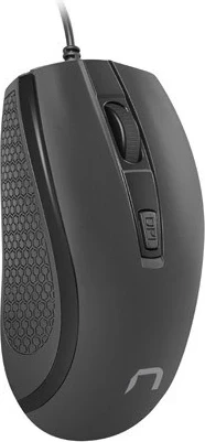 Maus Natec Hoopoe 2, me kabllo, USB, i zi