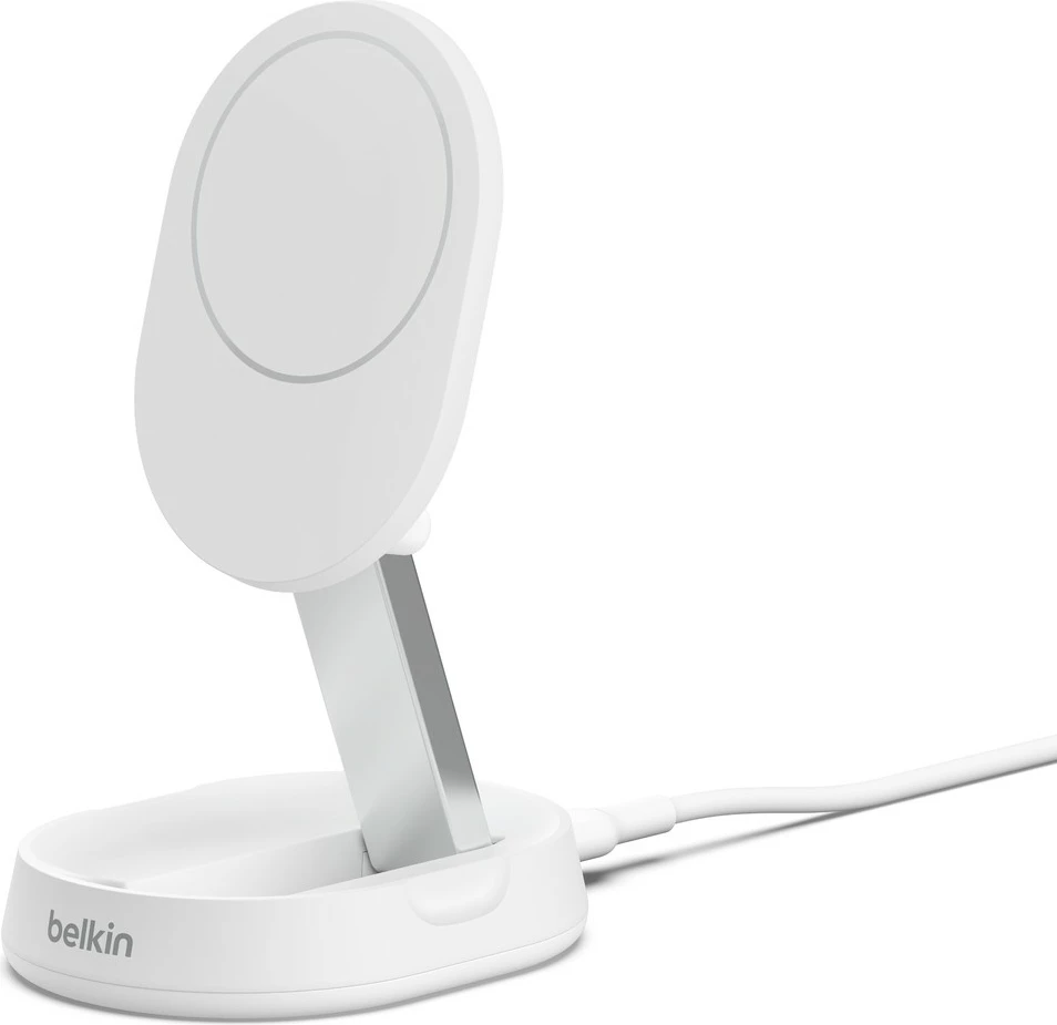 Mbushës wireless Belkin BoostCharge Pro, 15W, i bardhë