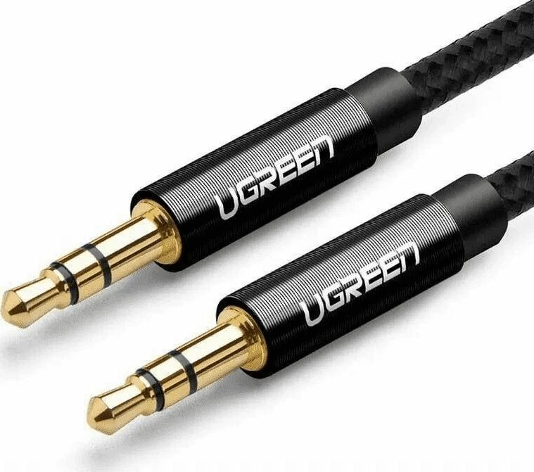 Kabllo audio Jack 3.5mm Ugreen UGR648BLK 1m e zezë