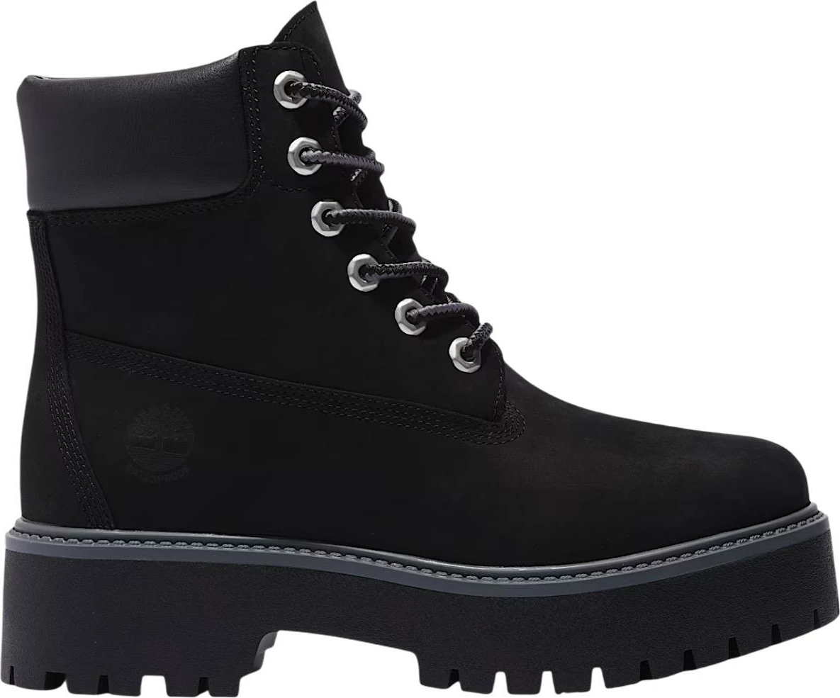 Çizme për femra Timberland STST 6 IN LACE WATERPROOF TB1A5RH5015, të zeza [Madhësia: 38]