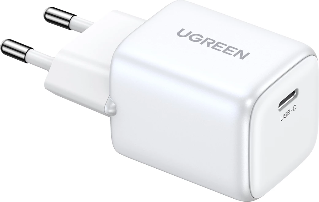Karikues muri Ugreen Nexode mini CD318 15324, 20W, USB-C, i bardhë