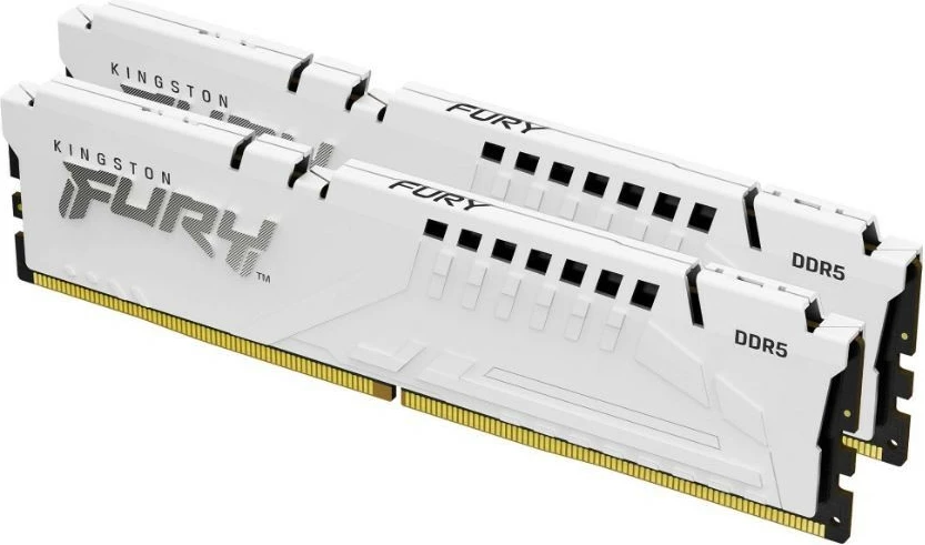 RAM Memorje Kingston FURY Beast KF564C32BWEK2-32 32GB (2x16GB) DDR5 6400MHz CL32 EXPO, e bardhë