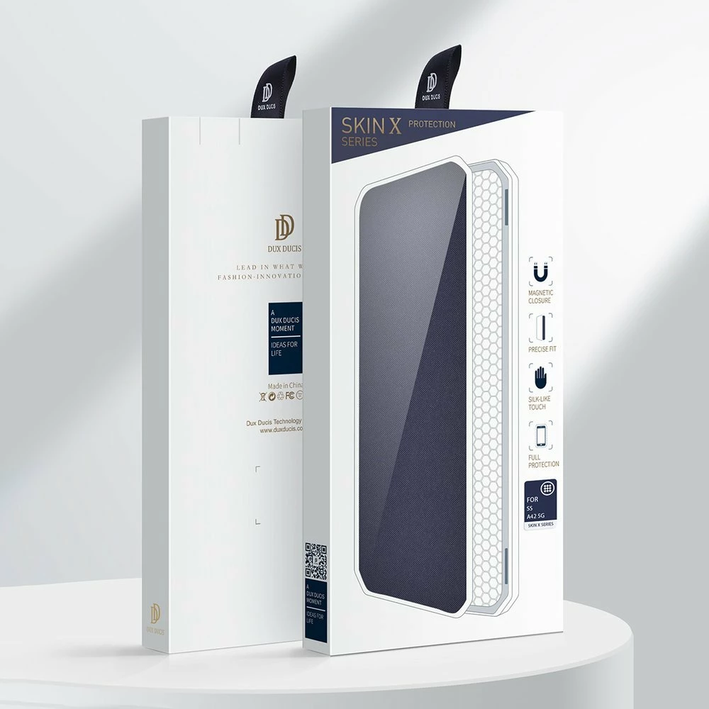 Mbështjellës Dux Ducis Skin X për Samsung Galaxy A42 5G, rozë