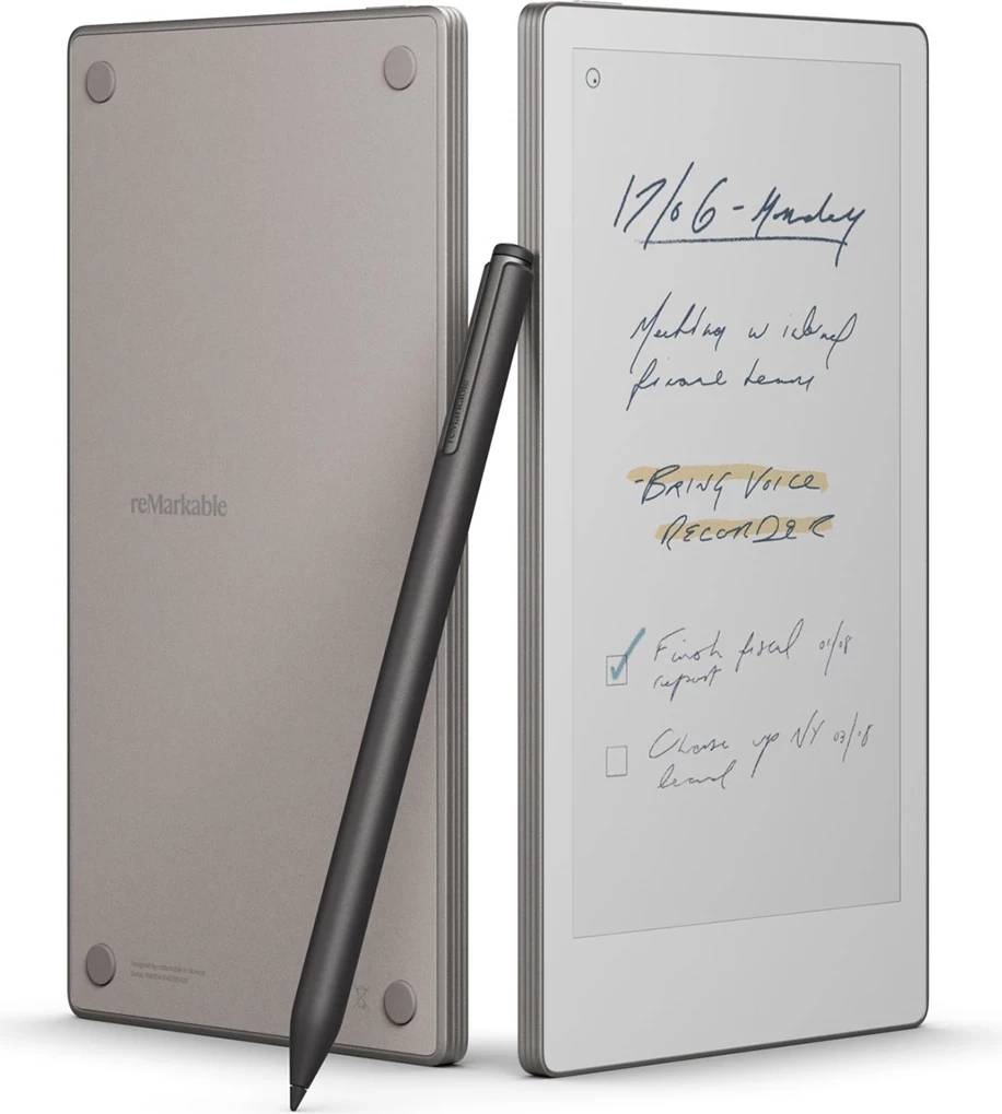 Tablet e-ink reMarkable Paper Pro Move 7.3\", 64GB, me Marker Plus, argjend