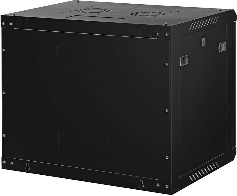 Kabinet rrjeti 19" ROLINE Basic Plus 9U 600x450, derë xhami, i zi