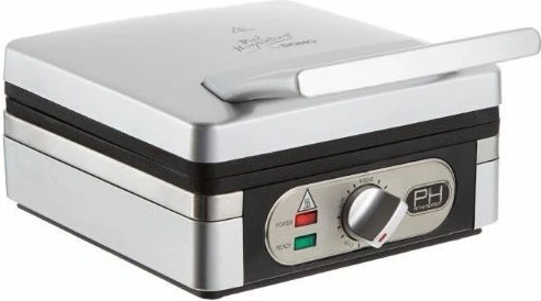Pjekëse waffle Domo DO9047W 1400W për 2 waffle, argjendtë