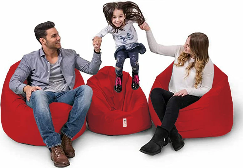 Jastëk i madh për kopsht, ngjyrë e kuqe, Iyzi 100, Atelier del Sofa