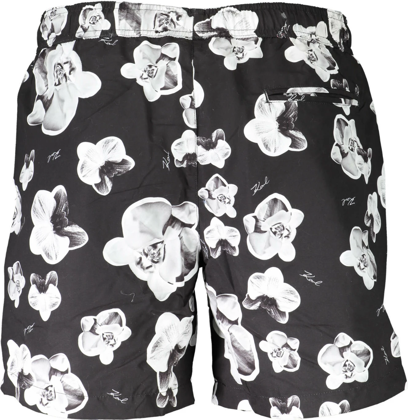 Pantallona noti për meshkuj KARL LAGERFELD BEACHWEAR, të zeza [Madhësia: M]