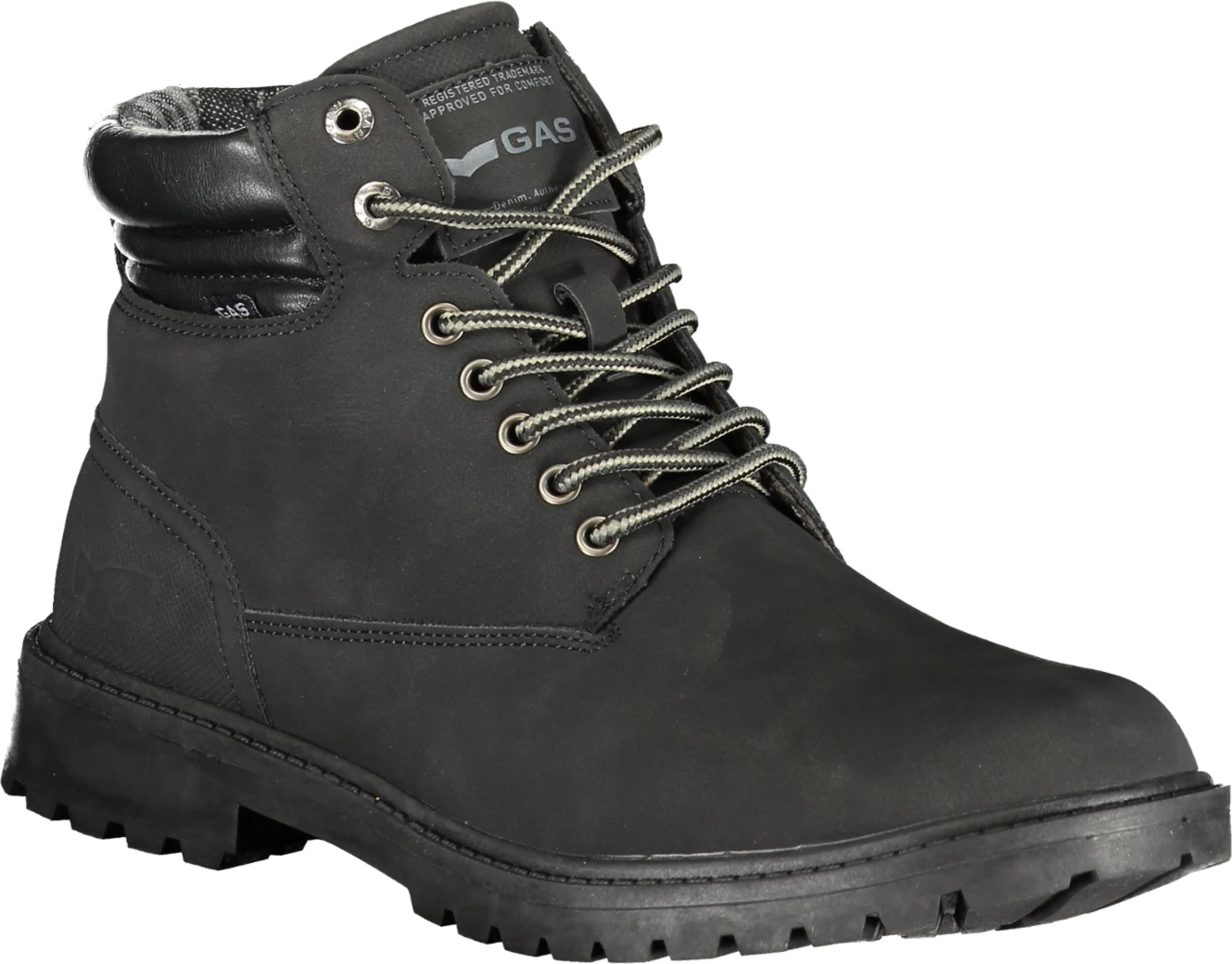 Çizme për meshkuj GAS JONATHAN NBX, të zeza