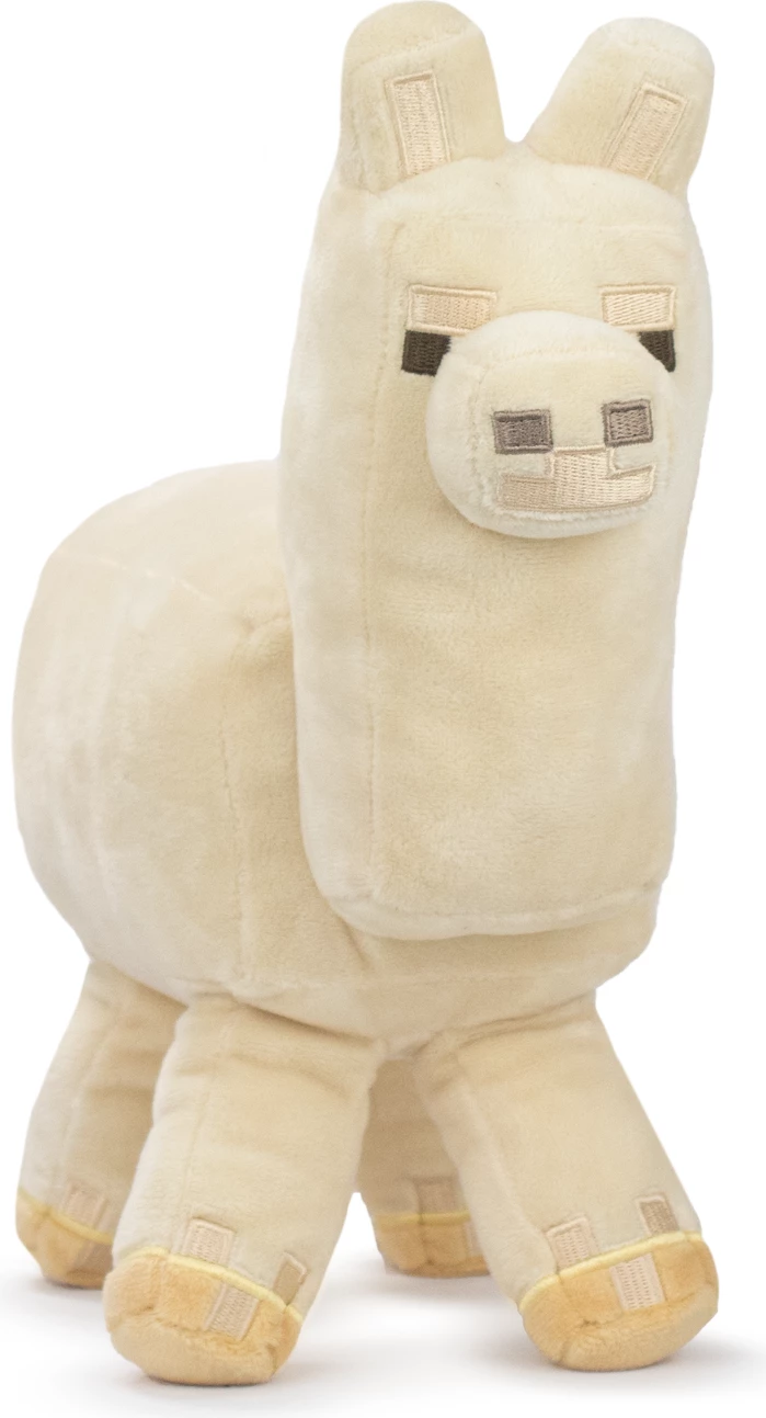 Lodër pelushi Barrado Minecraft White Llama 30 cm, e bardhë
