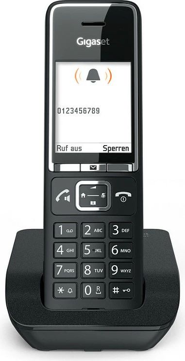 Telefon fiks pa kabllo Gigaset COMFORT 550, ekran 2.2", speakerphone, 200 kontakte, Caller ID, i zi