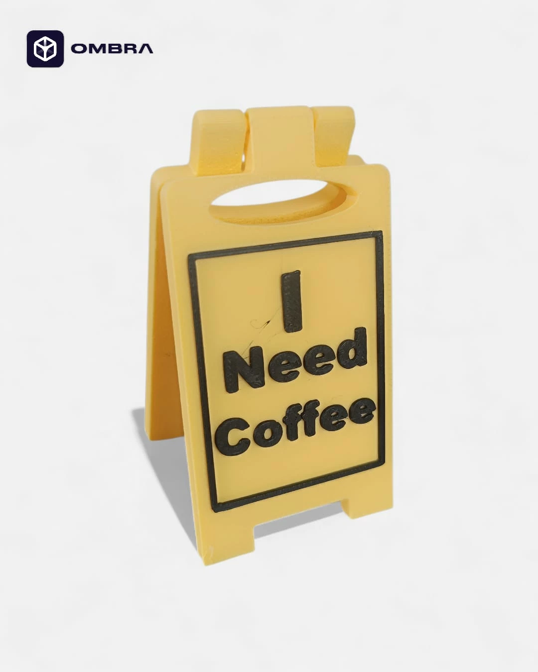 Tabelë “I Need Coffee” - verdhe