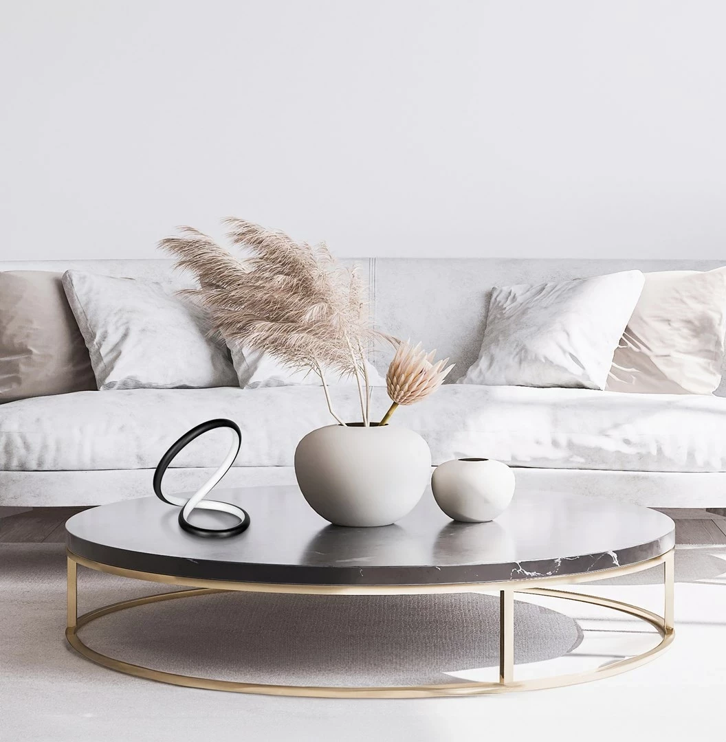 Llambë tavoline LED Activejet AJE-LARO LS, E zezë