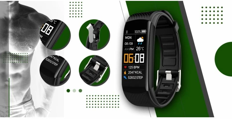 Smartwatch Giewont, e gjelbërt