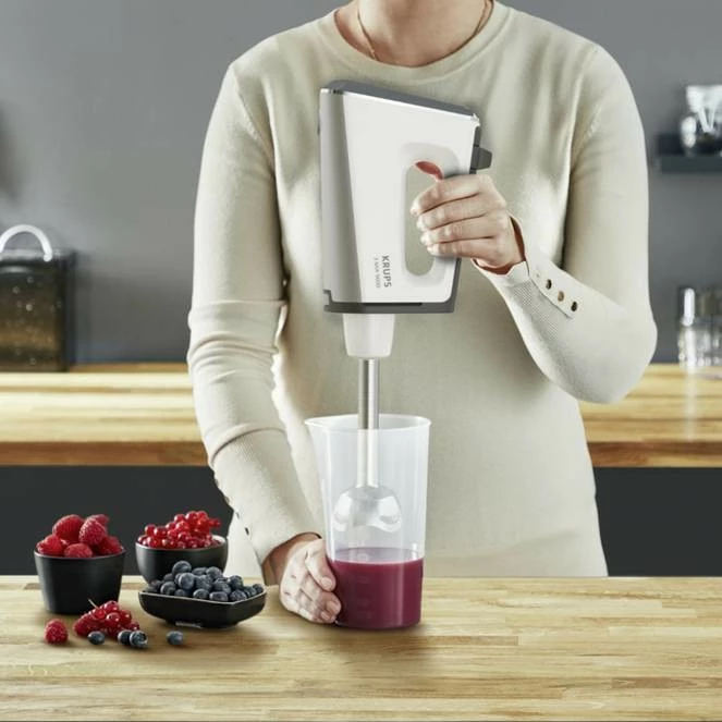 Blender dore Krups 3Mix 9000 GN9121, 750W, i bardhë