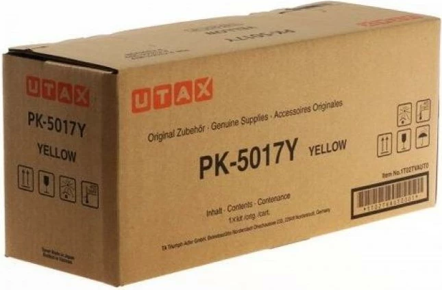 Toner Utax PK-5017Y 1T02TVAUT0 rendiment 5,500–8,800 faqe, e verdhë