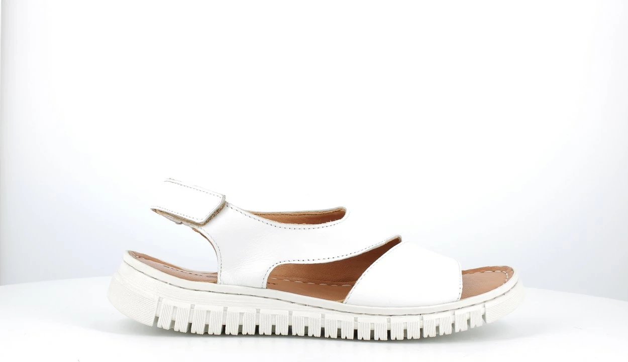  Sandale per femra MARA, të bardha 