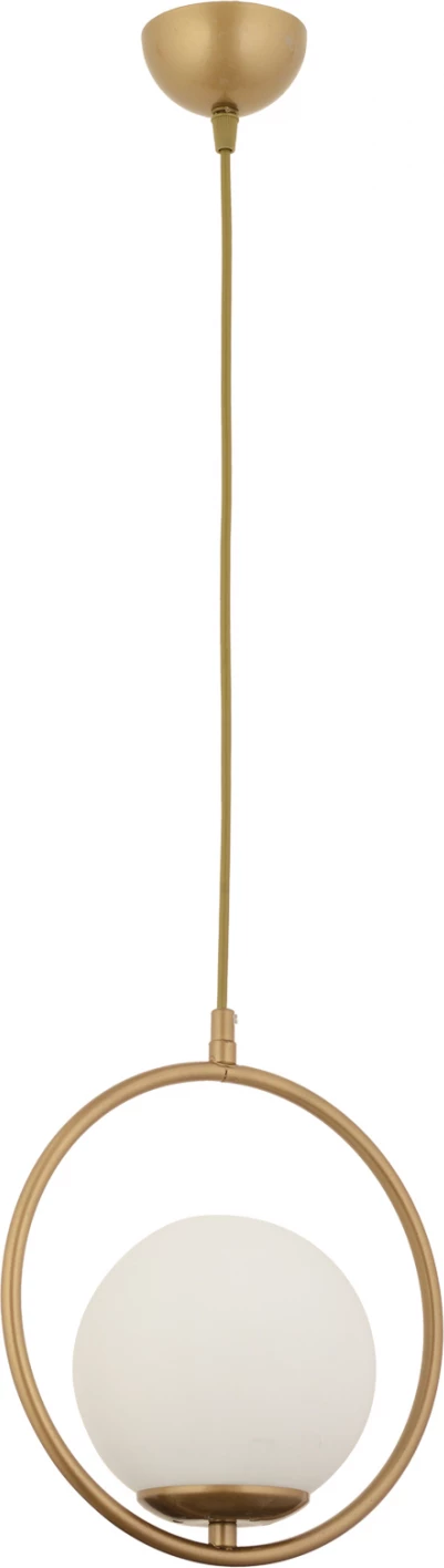 Llambë varëse metalike, ngjyrë ari, FH7418.02, 25x27cm