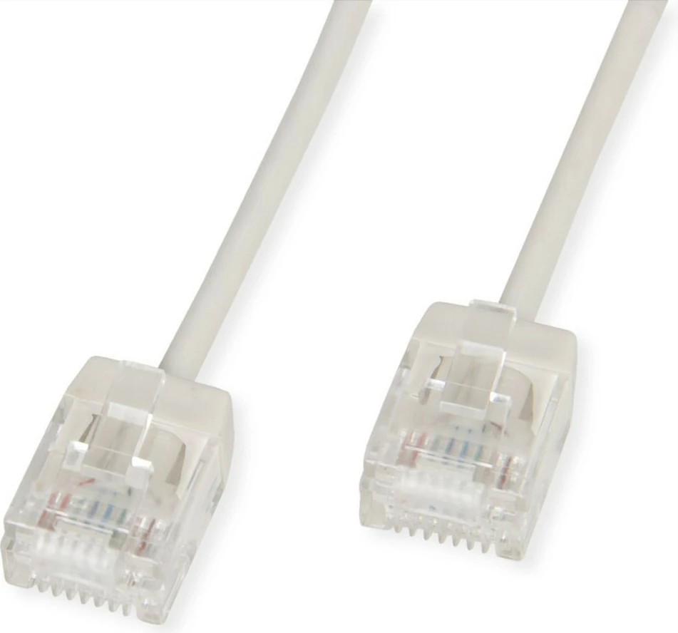 Kabllo rrjeti ROLINE 21.15.4404, Cat6a, 1.5 m, RJ45, gri