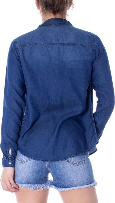 Këmishë për femra Vila Clothes, e kaltër 