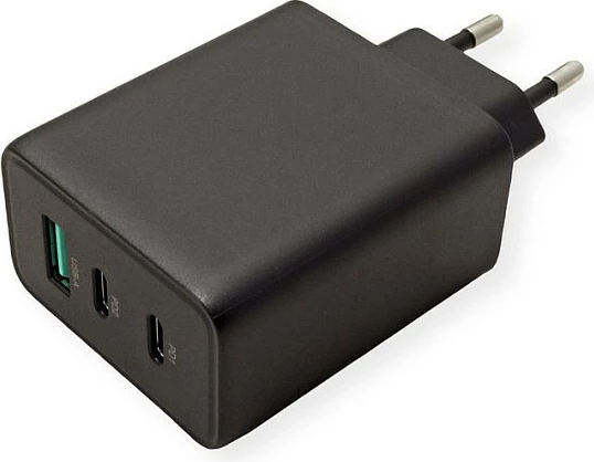 Karikues USB VALUE 65W GaN, 1x USB-A + 2x USB-C, USB PD, i zi